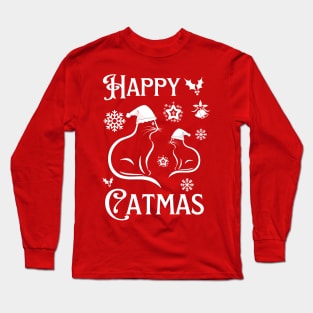 Happy Catmas Long Sleeve T-Shirt